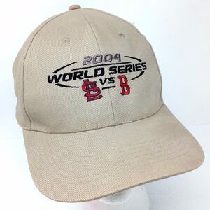 2004 World Series Boston Red Sox vs. St. Louis Cardinals Strapback Hat Cap